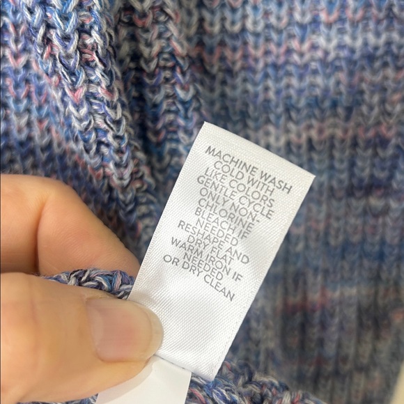 J. JILL Textured Knit V-Neck 3/4 Sleeve Sweater Size Large - Picture 9 of 15